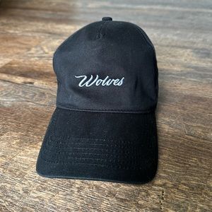 Darc Sport Wolves Black Adjustable Cap Hat Unisex